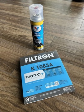 Filtr Filtron K1083A + Valvoline Airco Cleaner 0,5