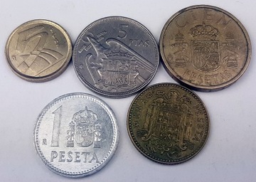 Portugalia - zestaw monet - 5 szt