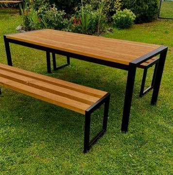 Ławki ogrodowe stoły 