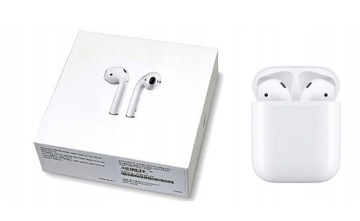 Słuchawki bezprzewodowe Apple AirPods2 z etui 