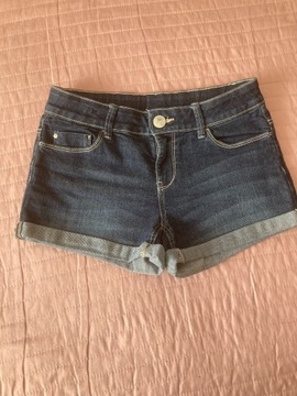 Krótkie spodnie , szorty jeansowe rozm. 158