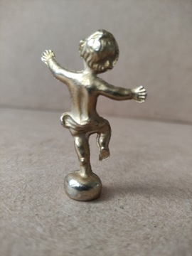 stara figurka miniaturowa z gwintem