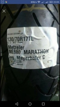 Nowa opona metzeler 130/70 R17 dot 4313 marathon 