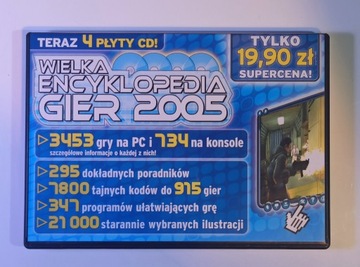 Wielka Encyklopedia Gier 2005 - 4 CD PC