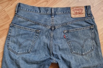 Spodnie męskie jeans LEVIS 505 regular fit W34L32