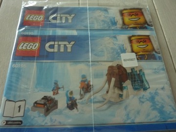 Lego City 60195 instrukcja NOWA!!!! Unikat!