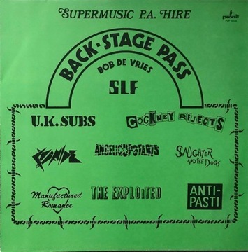 Back Stage Pass - V/A LP