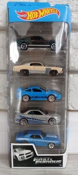 Hot Wheels kolekcja zestaw pak FAST & FURIOUS