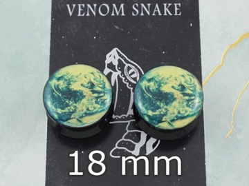 18mm Venom Snake nowe plugi ziemia czarne VS123