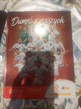 Książka kolekcjoner piłkarska Dumni z naszych 2018
