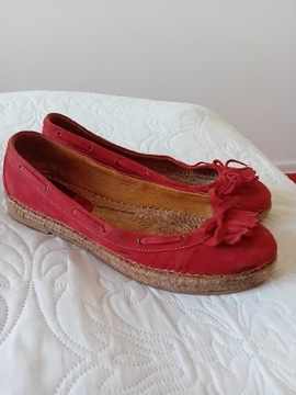 Espadryle czerwone M Kors