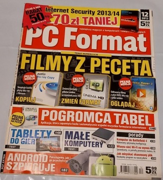 PC Format nr 12/2013 + płyta CD