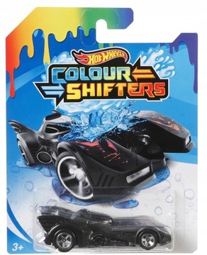 Hot Wheels zmieniający kolor BATMOBILE GBF30