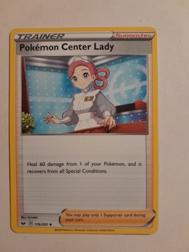 Pokemon Center Lady (Sword & Shield, 176/202)