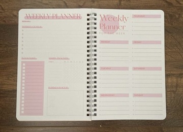 Daily planner planer dnia tygodni journal 