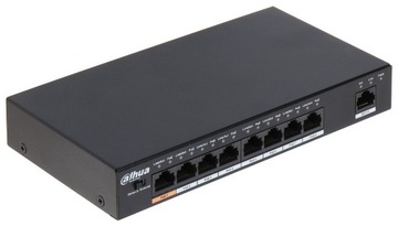 Switch PFS3009-8ET-96 DAHUA PoE 96W uplink 1Gb/s 