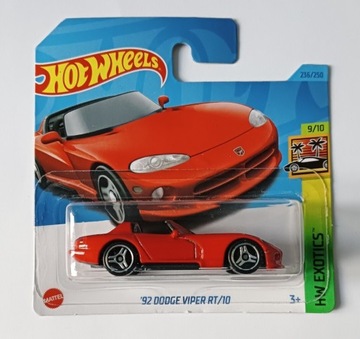 92 Dodge Viper RT/10 Hot Wheels 