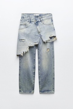 NOWE jeansy spodnie Zara r 40