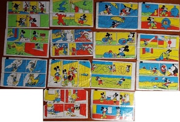 14 unik historyjki z gum Donald Mickey Goofy Pluto