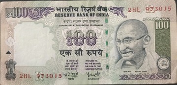 100 Rupi indyjskich 