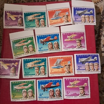 Węgry lotnictwo 1978  znaczki czyste