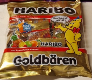 ŻELKI HARIBO GOLDBAREN 250 g  Niemieckie 