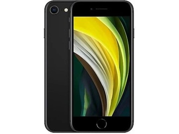 iPhone SE 2020 64GB nowy folia midnight czarny