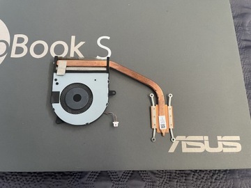 Wentylator + radiator Asus VivoBookS 410U