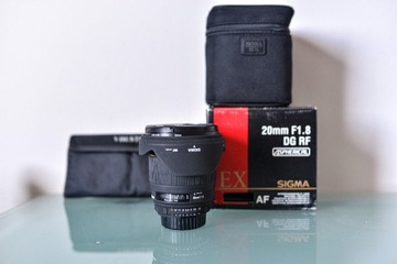 Sigma 20mm 1.8 DG RF Nikon - zamiana Tokina 16-28