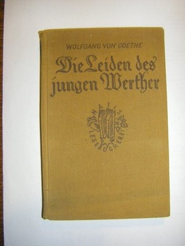 Wolfgang Goethe,Cierpienia Młodego Wertera !!!