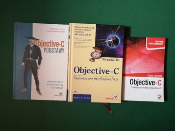 3X Książki Objective-C Podstawy, Vademecum ..