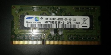 Pamięć ddr3 1gb samsung