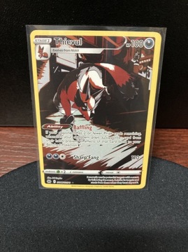 Karta Pokemon TCG Crown Zenith Thievul GG17