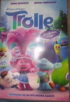 Płyta DVD " trole świąteczna misja "