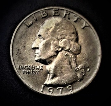 QUARTER  DOLLAR---1979-D-  USA