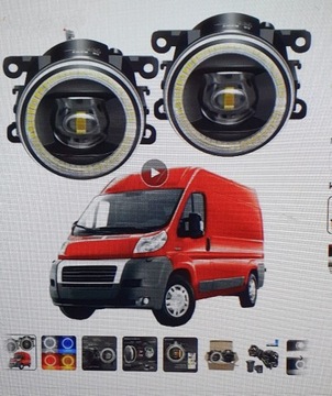 halogeny i dzienne LED  DUCATO JUMPER BOXER