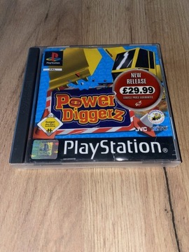 Power Diggers PSX PS1 PlayStation komplet 