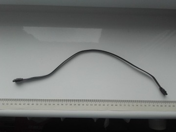 Kabel sygnałowy SATA, 40cm, 7pin, kolor czarny, uż