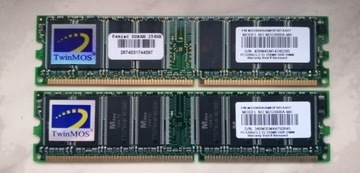 Pamięć RAM TwinMOS 256MB   M2G9108A-MK