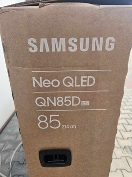 85” Neo QLED 4K QN85D Smart TV (2024) Nowy