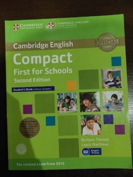 Compact First for School podręcznik B2