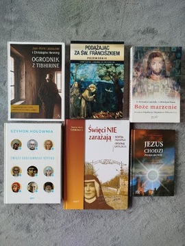 Zestaw książek religia kościół 