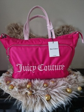 Duża różowa torba Juicy Couture