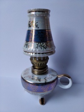 Miniaturowa kolekcjonerska lampka naftowa