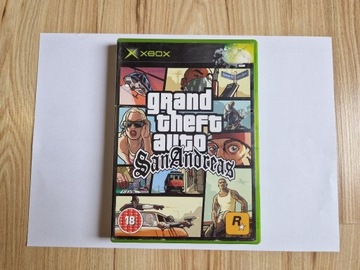 Gra GTA GRAND THEFT AUTO SAN ANDREAS Xbox