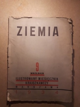 ZIEMIA Ilustrowany Miesięcznik Krajoznawczy 9/1934