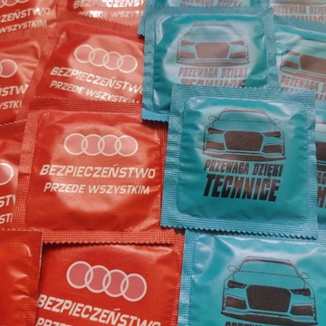 Prezerwatywy Audi - kpl. 2 szt.