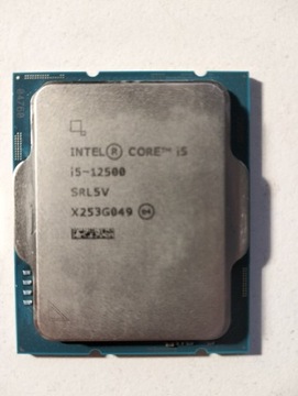 Procesor Intel core i5 12500 + chłodzenie 