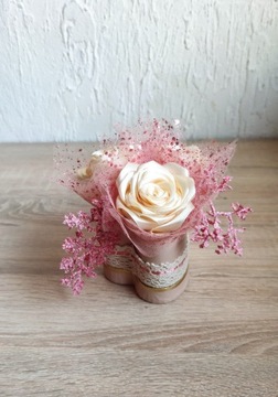 Flowerbox mini wieczne róże 