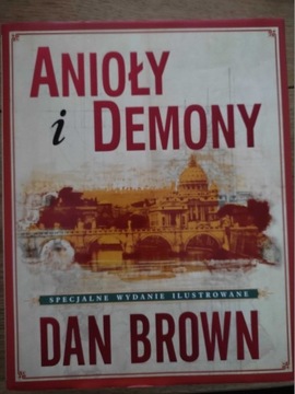 Książka Anioły i Demony - Dan Brown - wydanie specjalne ilustrowane